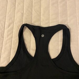 lululemon athletica Black Racerback Tank